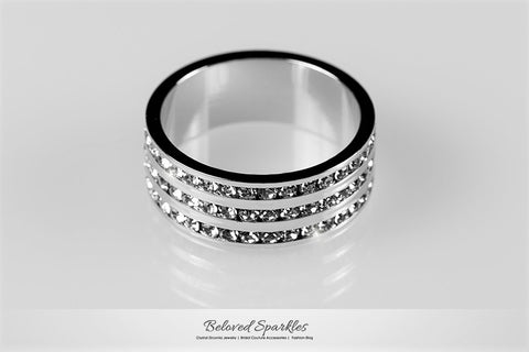 Tyra Triple Row Eternity Ring | 2ct