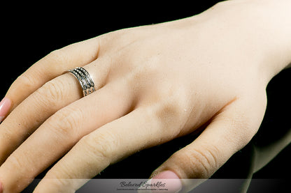 Tyra Triple Row Eternity Ring | 2ct