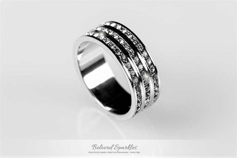 Tyra Triple Row Eternity Ring | 2ct