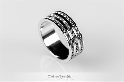 Tyra Triple Row Eternity Ring | 2ct