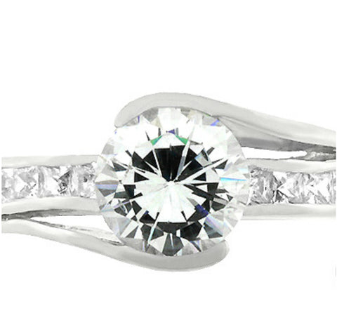 Addy Round Solitaire Classic Engagement Ring | 2.8ct | Cubic Zirconia