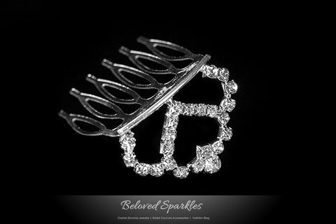 Tavla Petite Rhinestone Ornament Tiara | Rhinestone - Beloved Sparkles
 - 3