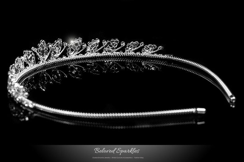 Frida Petite Art Deco Tiara | Rhinestone - Beloved Sparkles