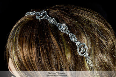 Ivana Halo Headband | Swarovski Crystal - Beloved Sparkles