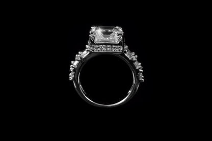Lidia Asscher CZ Engagement Ring | 6ct