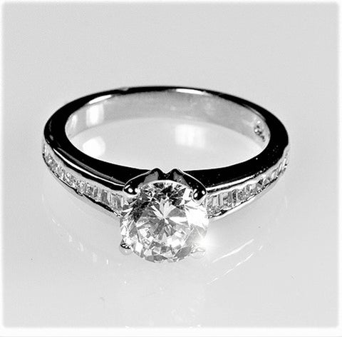 Neila Classic Round Solitaire Engagement RIng | 1.7ct