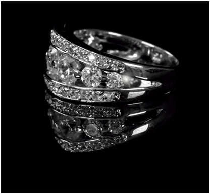 Ina Seven Stone Band Ring | 5ct