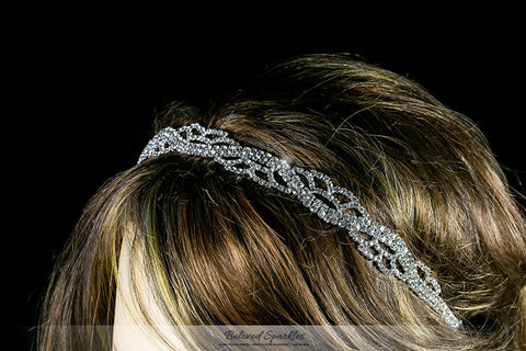 Panya Flower Petal Headband | Rhinestone - Beloved Sparkles
 - 4