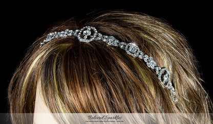 Ivana Halo Headband | Swarovski Crystal - Beloved Sparkles