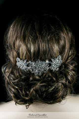 Beatrice Romantic Deco Hair Comb | Crystal - Beloved Sparkles