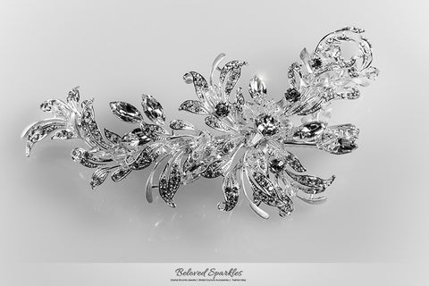 Loreta Romantic Cluster Hair Comb | Swarovski Crystal - Beloved Sparkles
 - 6