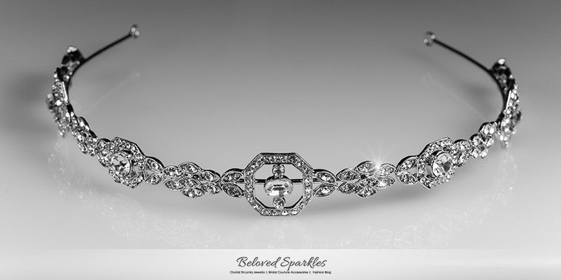 Ivana Halo Headband | Swarovski Crystal - Beloved Sparkles