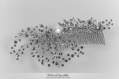 Kori Cluster Spray Hair Comb | Swarovski Crystal - Beloved Sparkles
 - 6