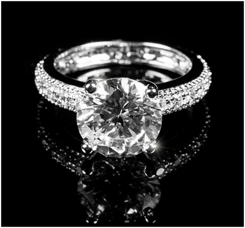 Genevi Classic Soliatire Engagement Eternity Ring | 4.5ct