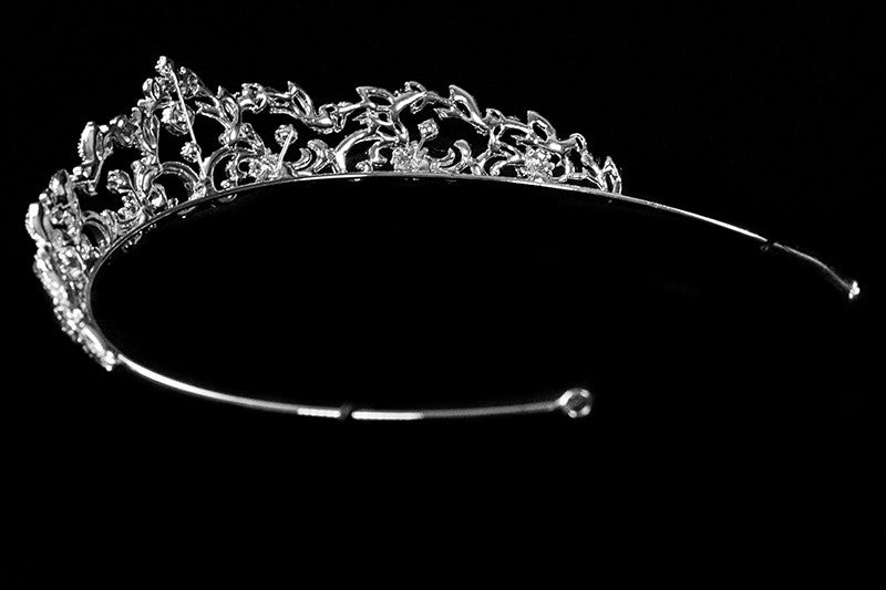 Fiala Classic Art Deco Tiara | Swarovski Crystal - Beloved Sparkles