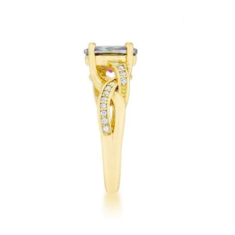 Justine 2ct Mystic Oval CZ Cocktail Ring | 2.5ct
