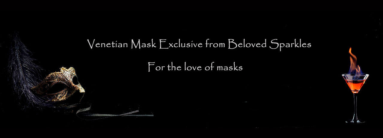 Crystal Venetian Masquerade Mask
